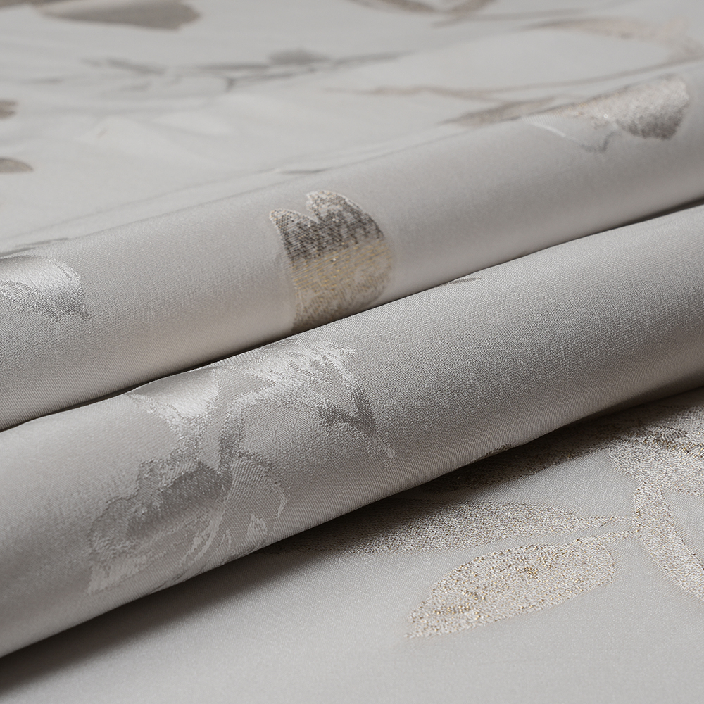 Satin Crepe Lurex Jacquard