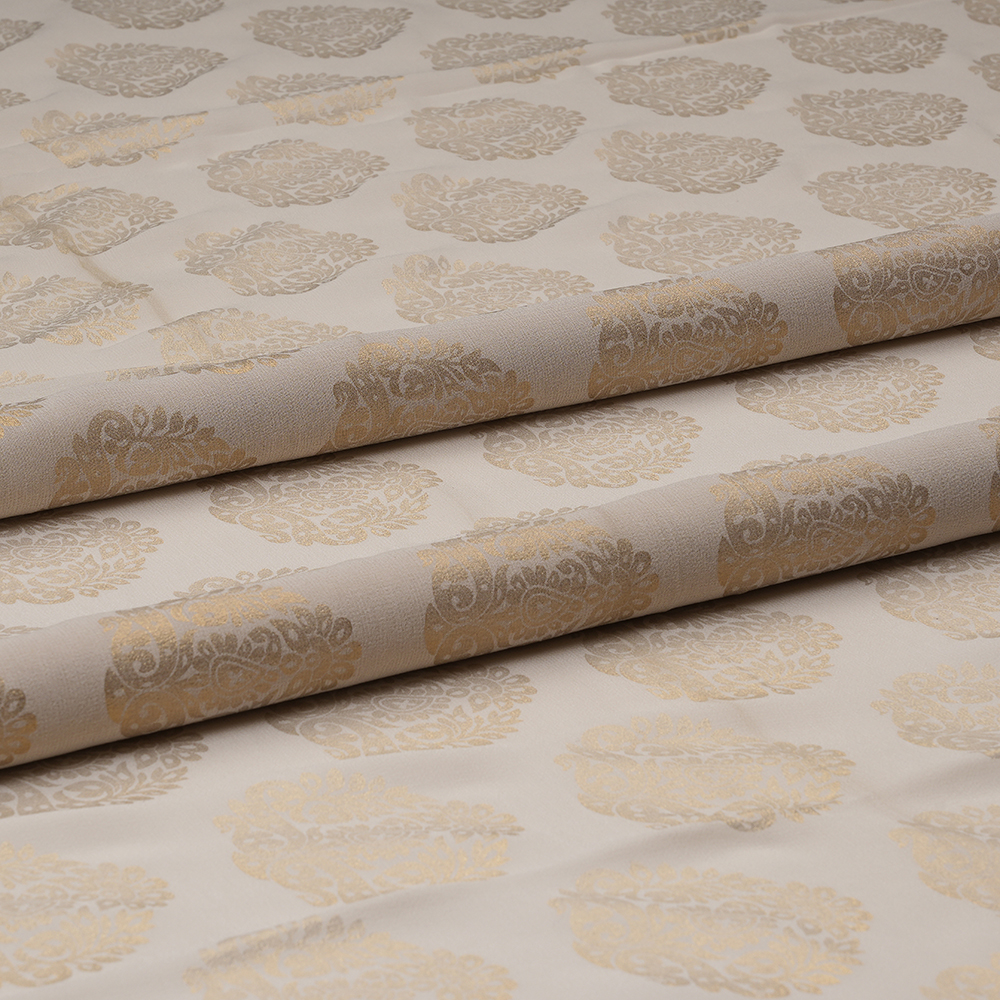 Georgette Plain - 60 Grams - Shimmer Print