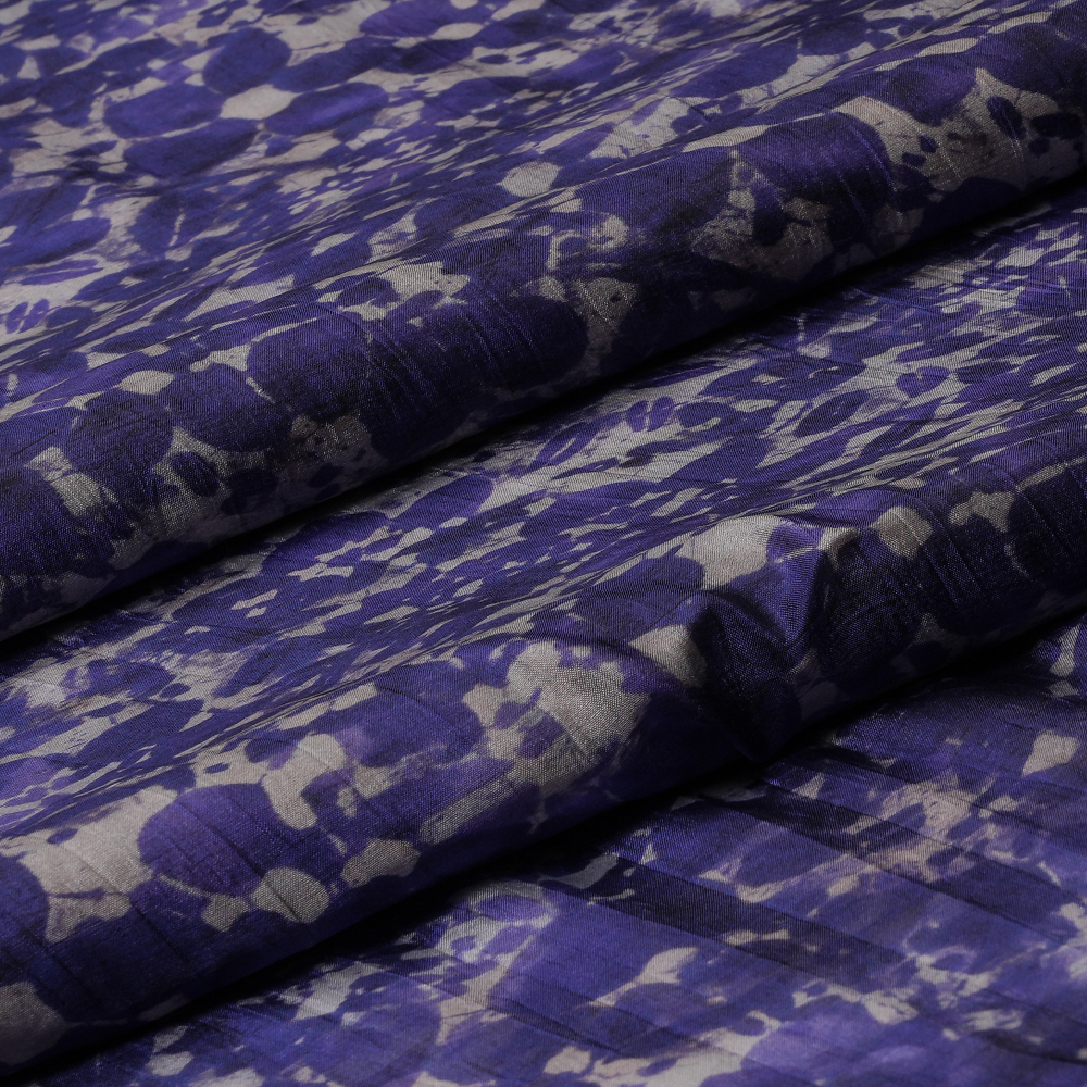 Dupion Kora - Batik Dyed