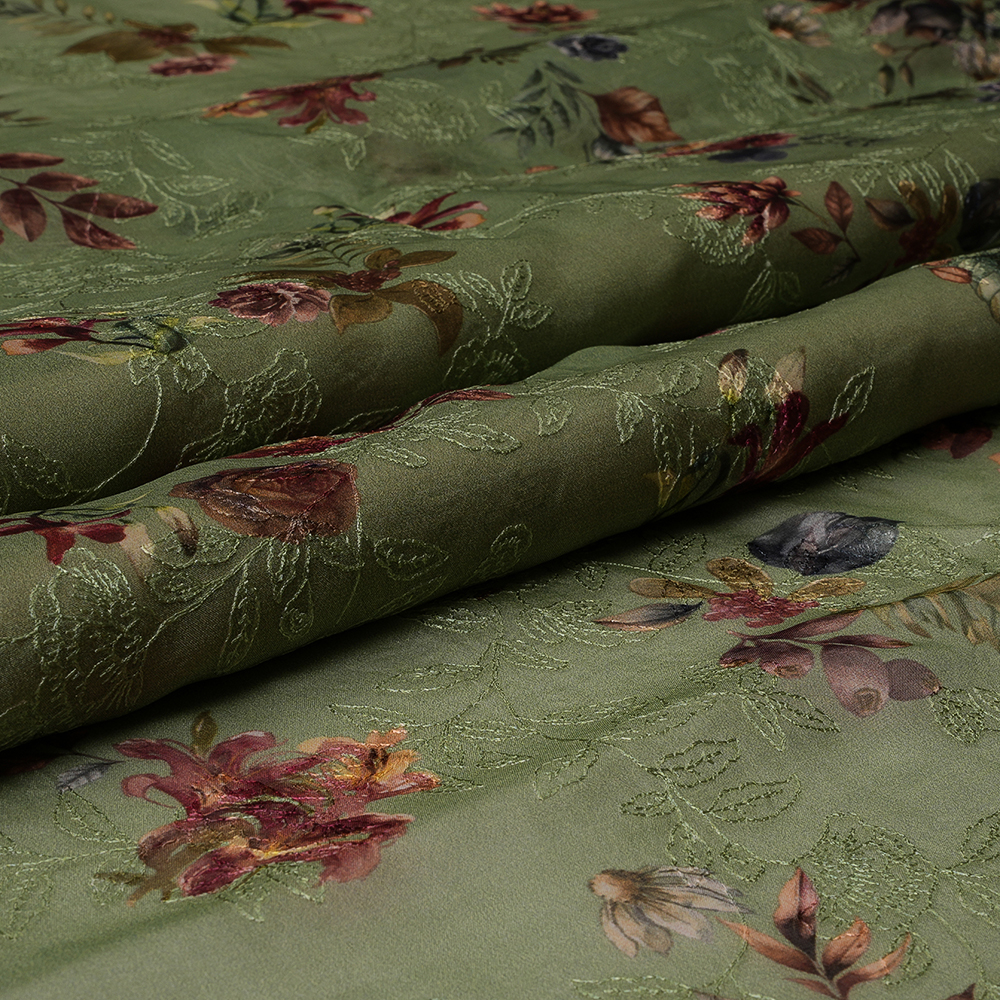 ORGANZA EMBROIDERY PRINTS