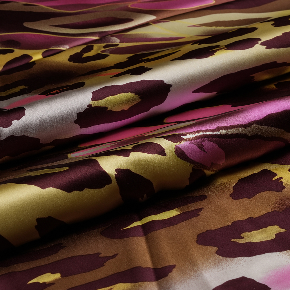 Satin Crepe Plain 80 Grams - Digital Printed