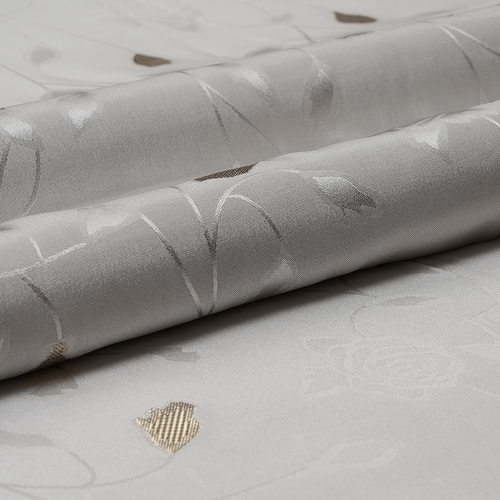 Satin Crepe Lurex Jacquard