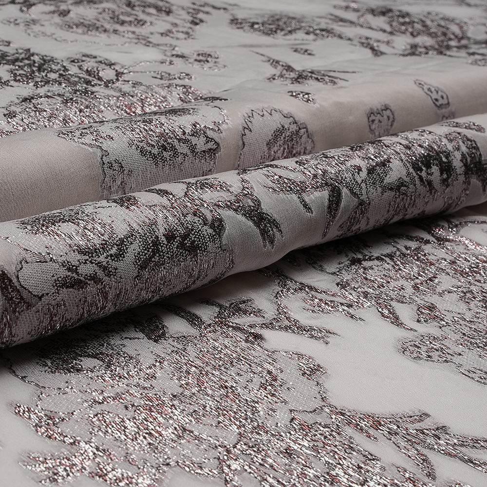 Georgette Lurex Jacquard