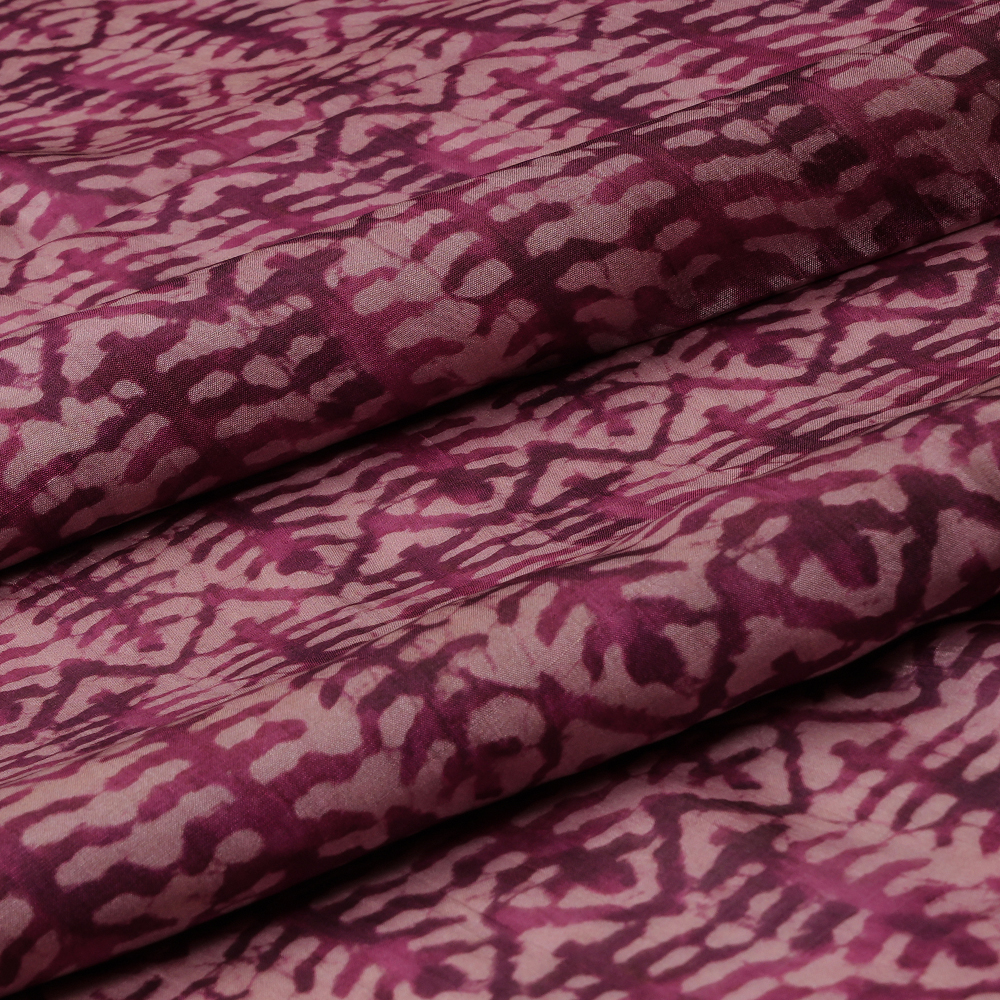 Dupion Kora - Batik Dyed