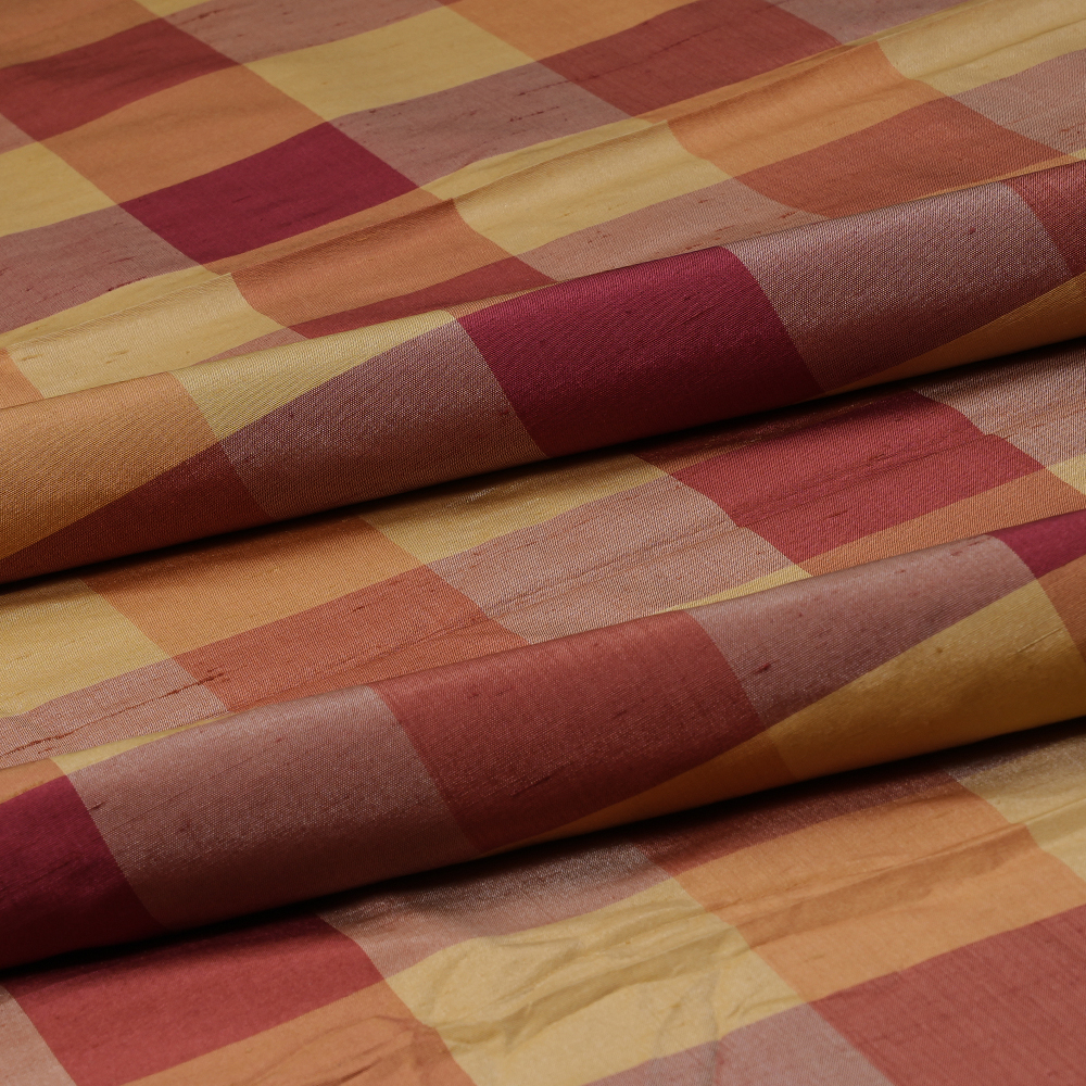 Dupion Chinese Plain - MC Checks