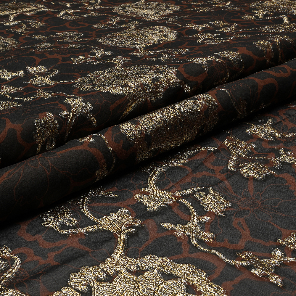 GEORGETTE LUREX JQ. PRINTED