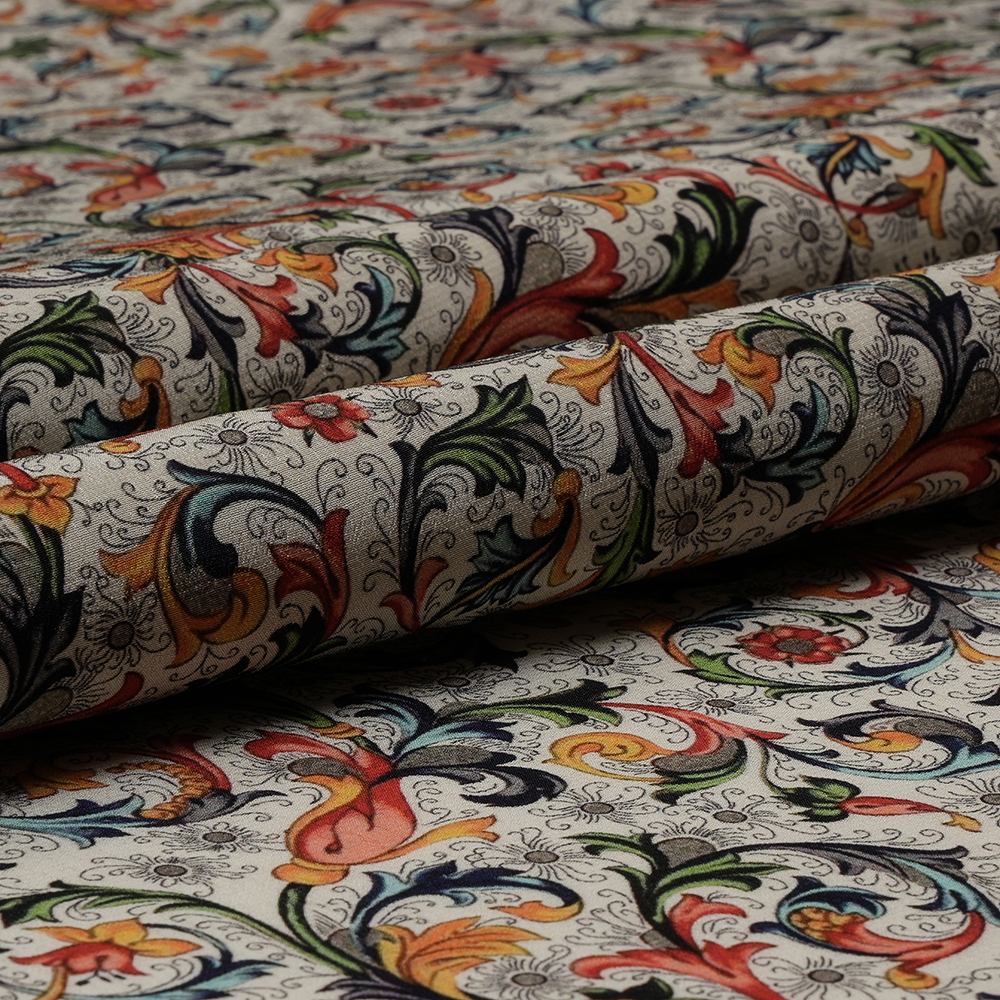 Bamberg Crepe Plain - Digital Print