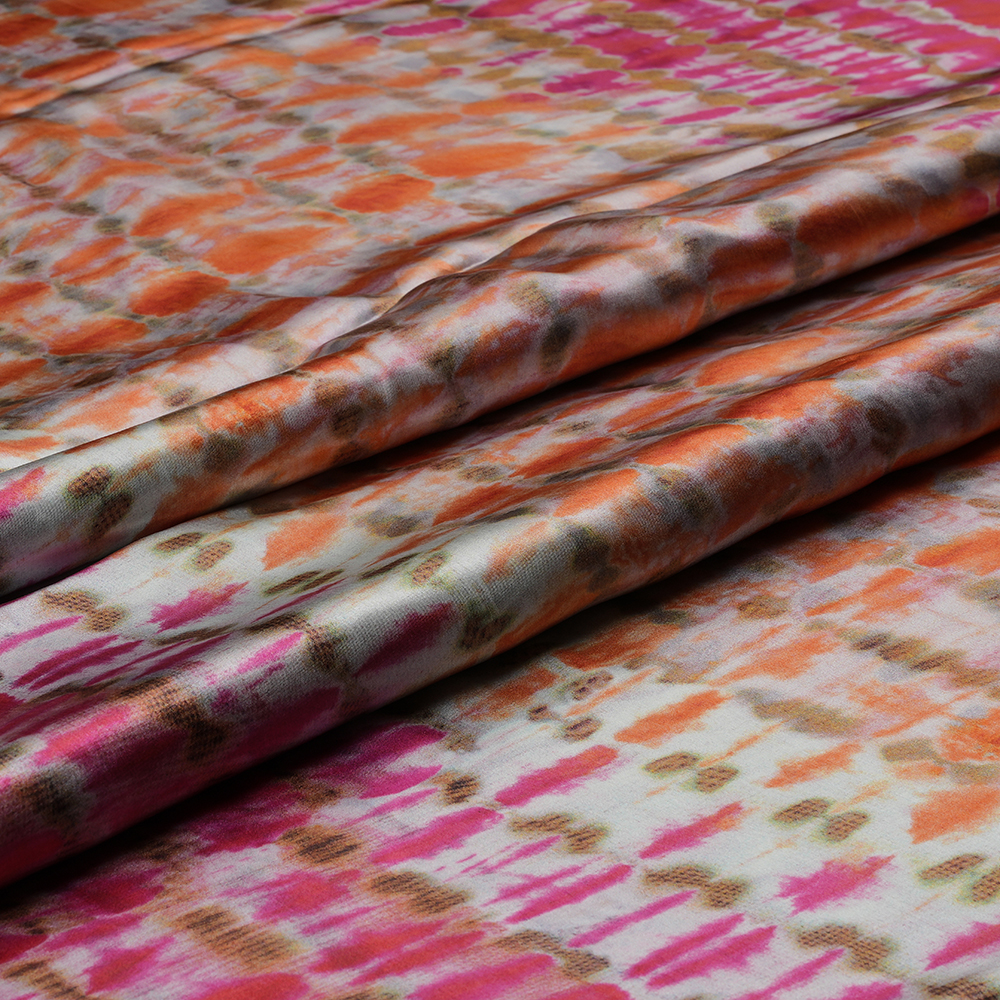 Satin Crepe Plain 60 Grams - Hand Paint