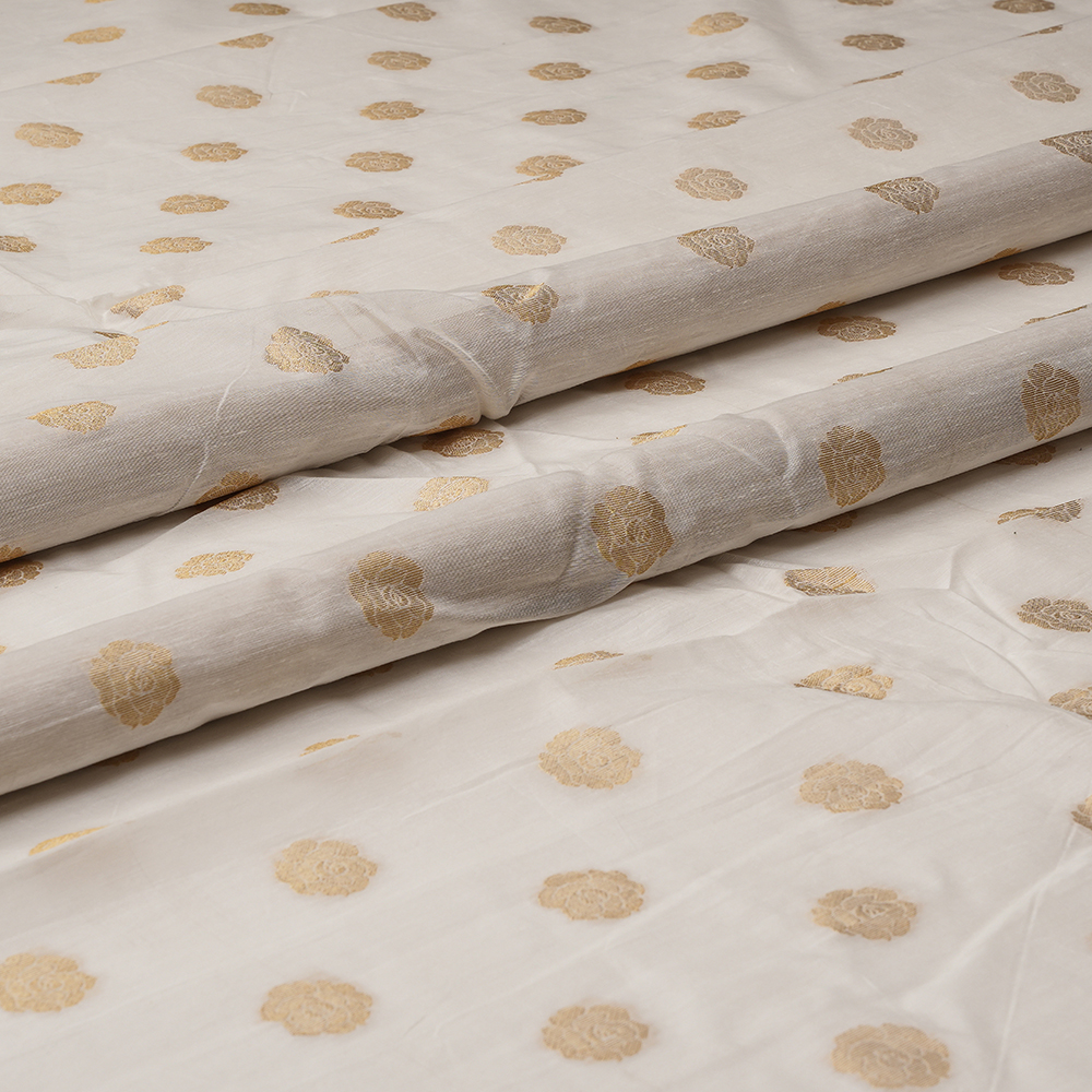 Silk Chanderi Jari Butta