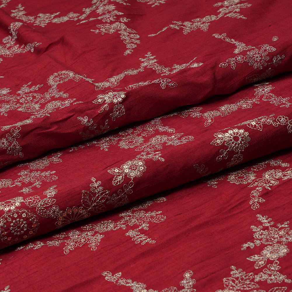 DUPION PLAIN - EMBROIDERY