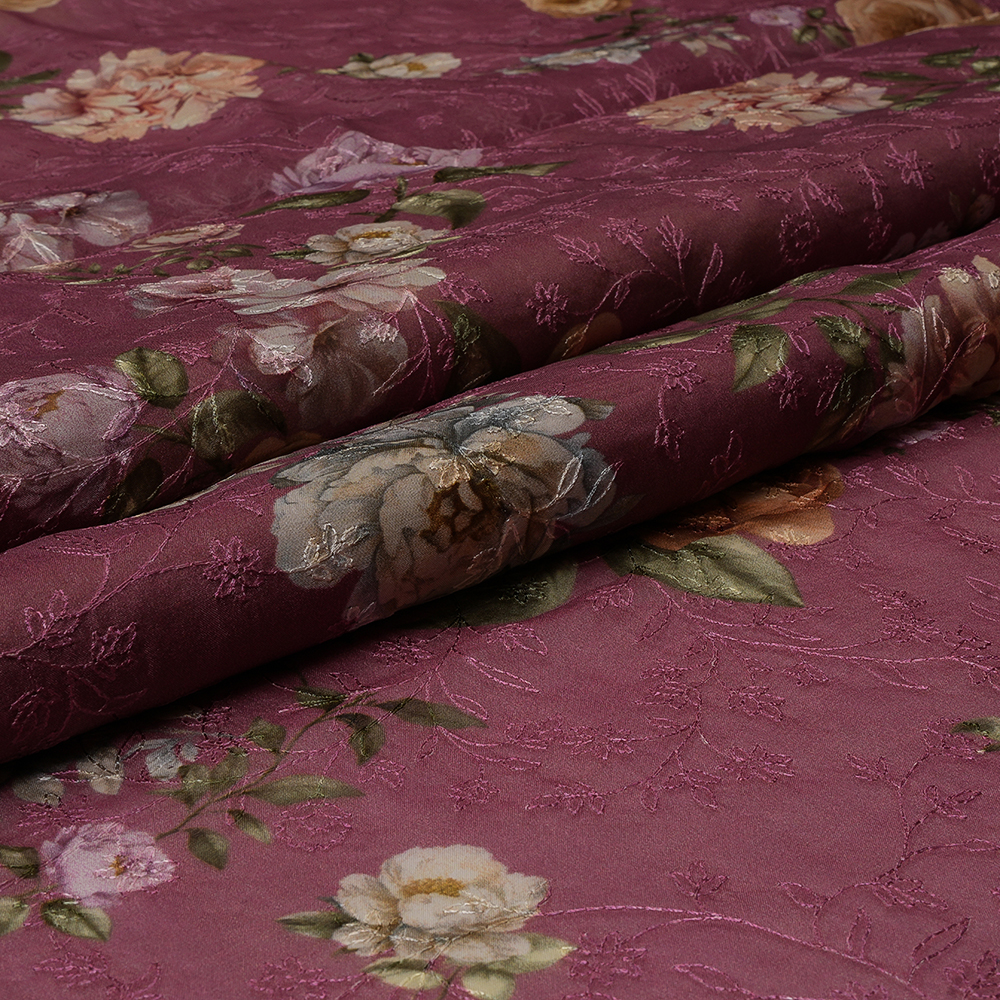 ORGANZA EMBROIDERY PRINTS