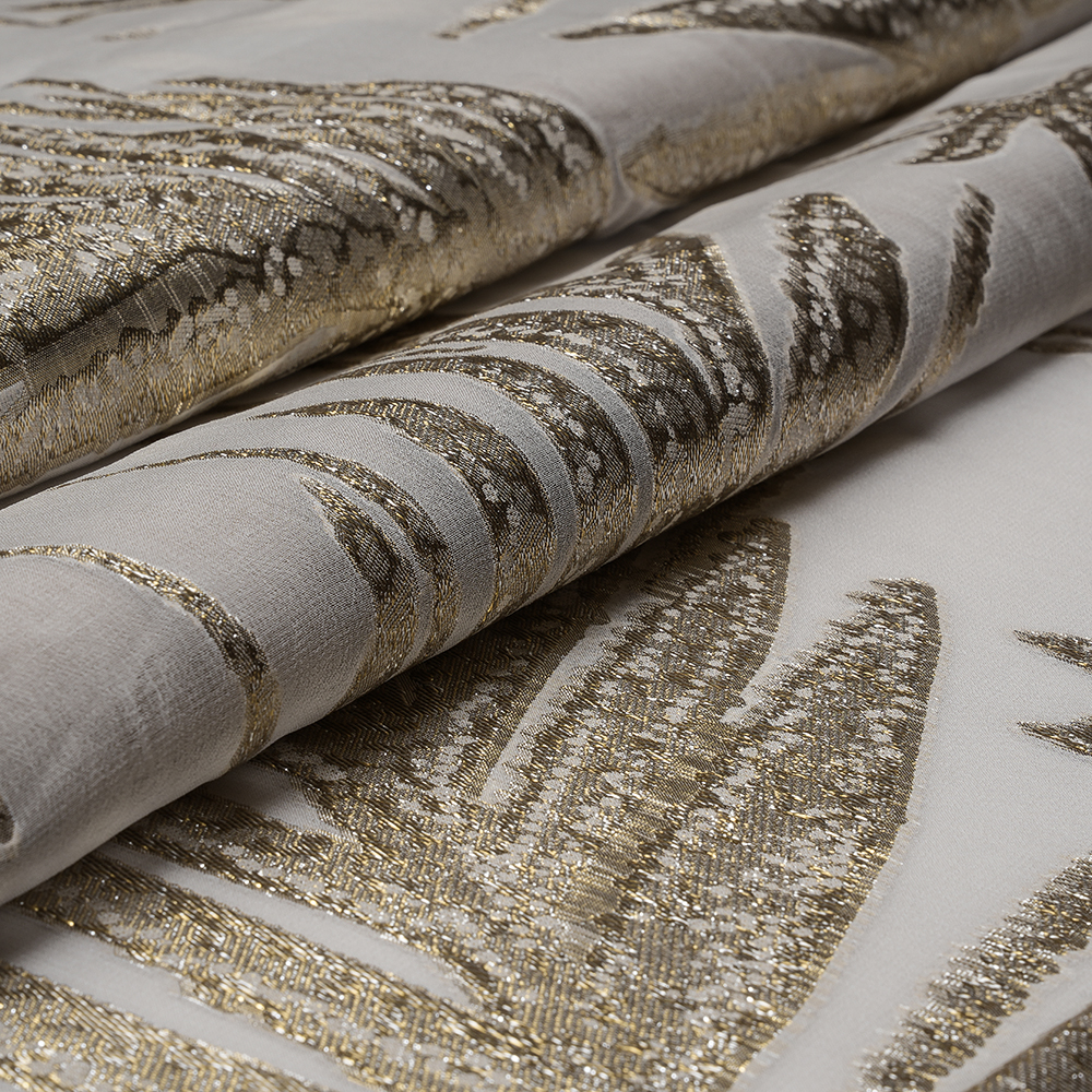 Georgette Lurex Jacquard