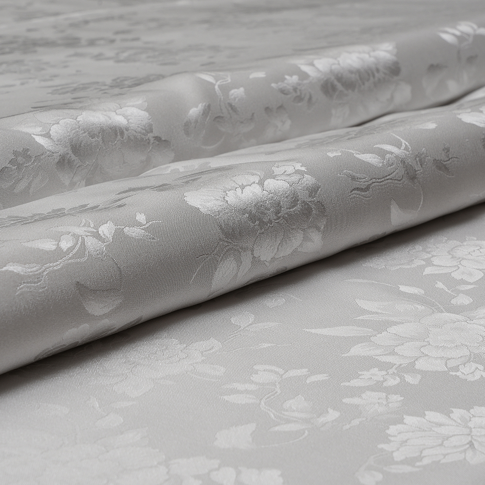 Satin Crepe Lurex Jacquard