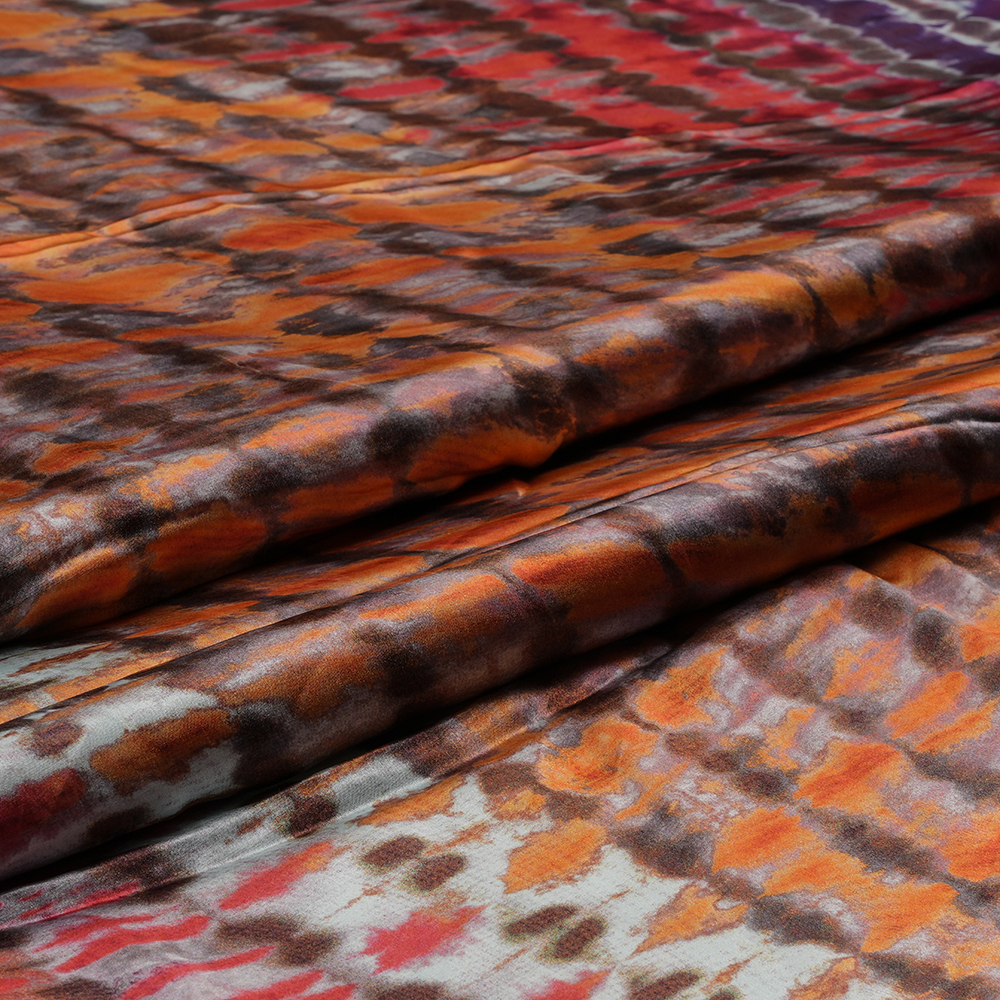 Satin Crepe Plain 60 Grams - Hand Paint
