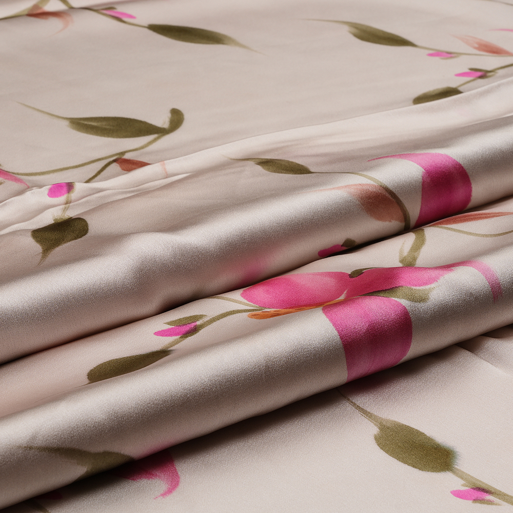 Satin Georgette Plain 60 Grams - Hand Paint
