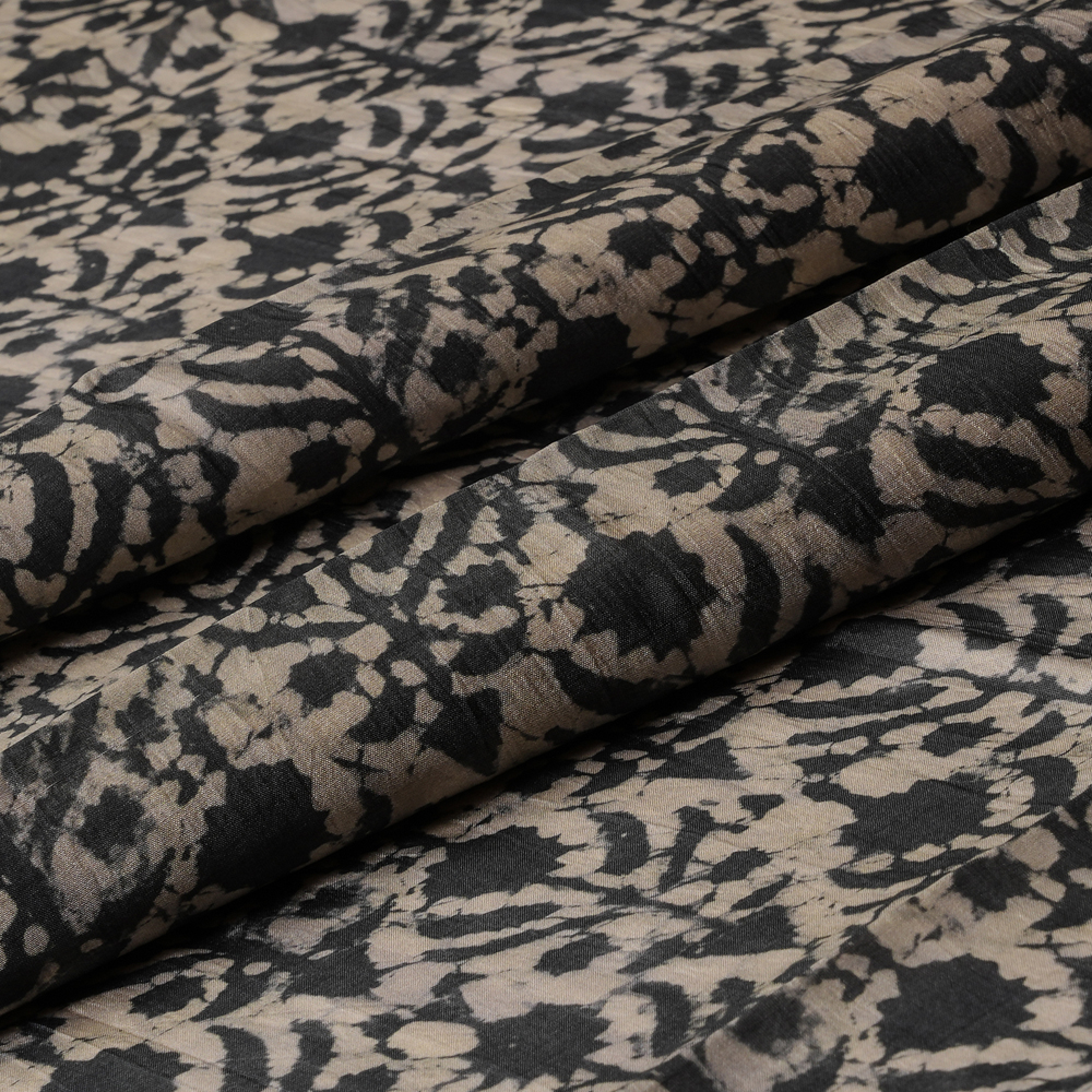 Dupion Kora - Batik Dyed