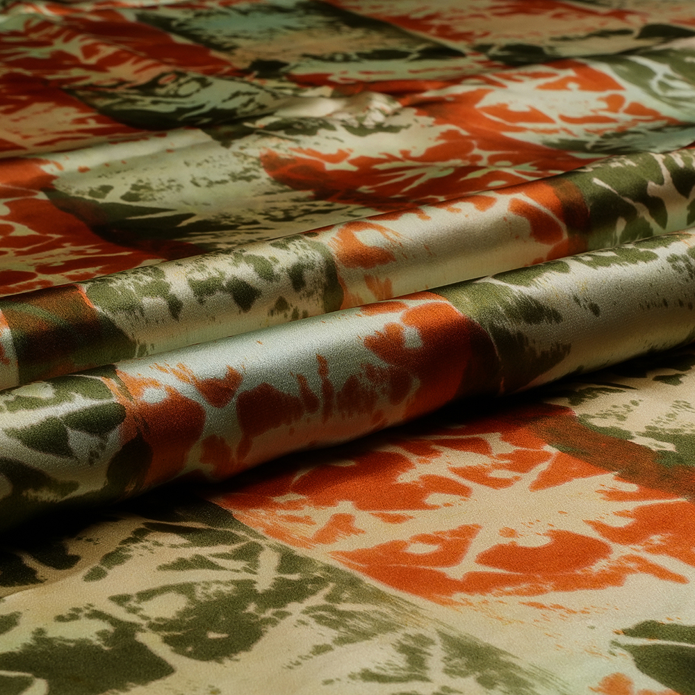 Satin Crepe Plain 60 Grams - Hand Paint
