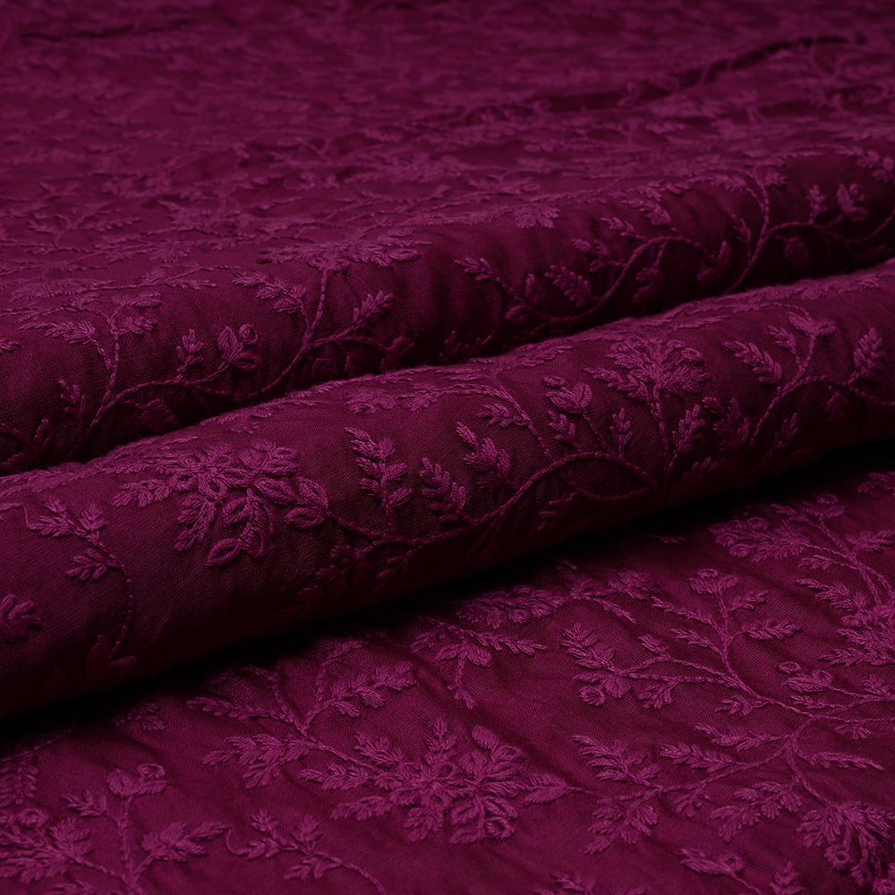 SILK CHANDERI EMBROIDERY
