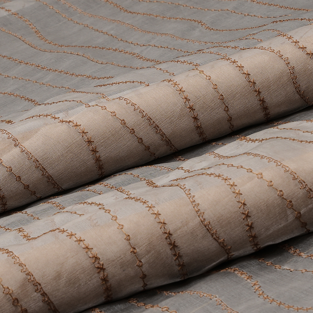 ORGANZA PLAIN - EMBROIDERY