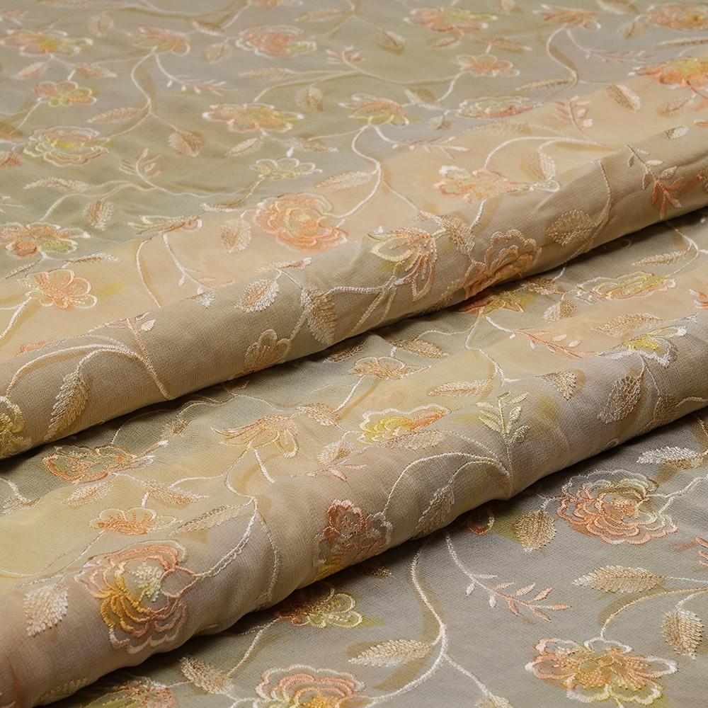 GEORGETTE PLAIN - EMBROIDERY