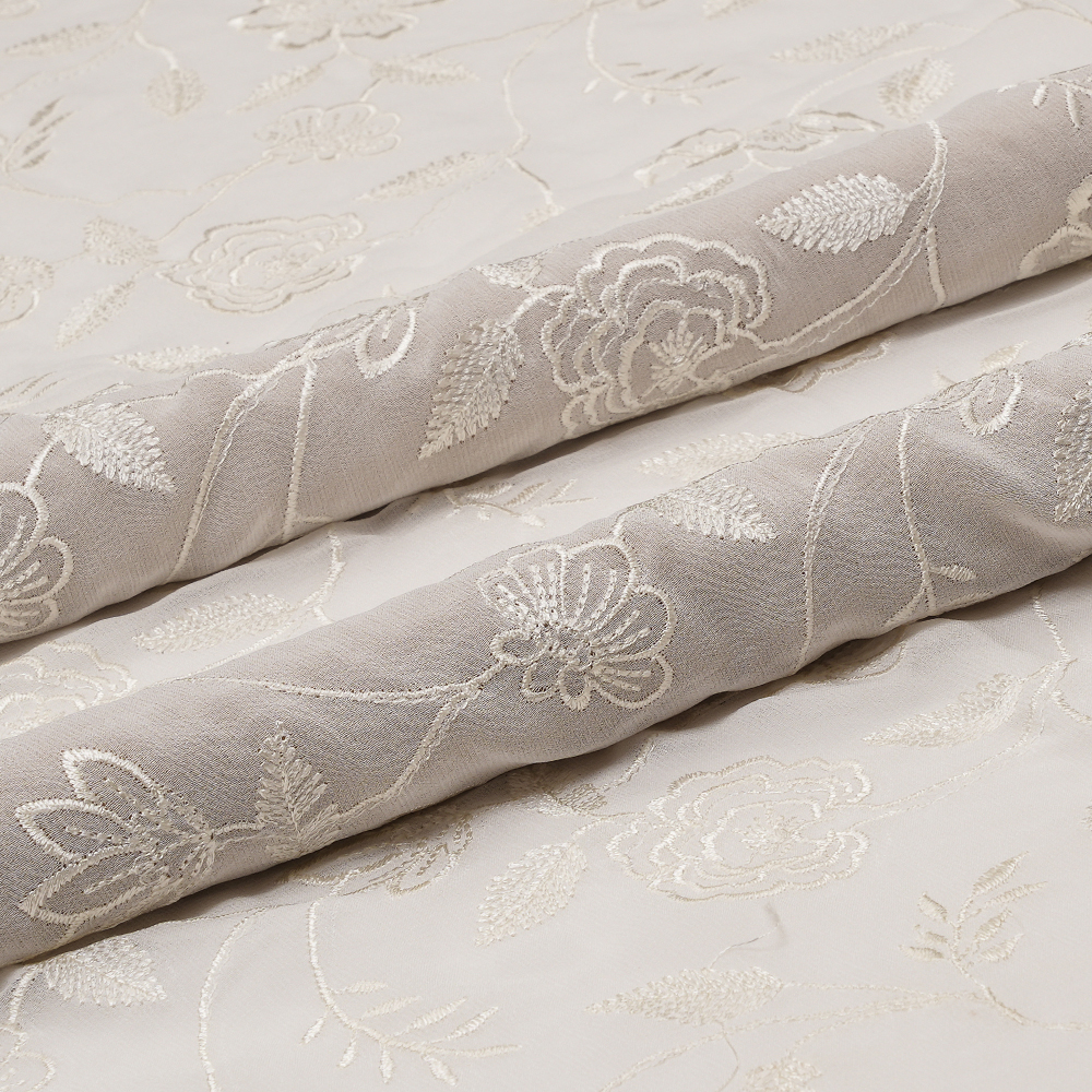 GEORGETTE PLAIN - EMBROIDERY